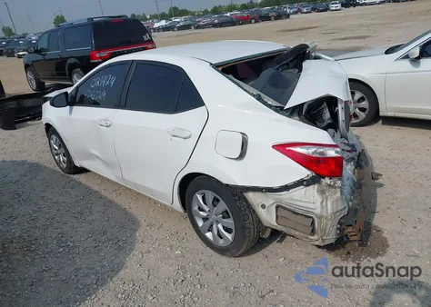 2014 Toyota Corolla Le from USA, damaged, VIN 2T1BURHE3EC021424